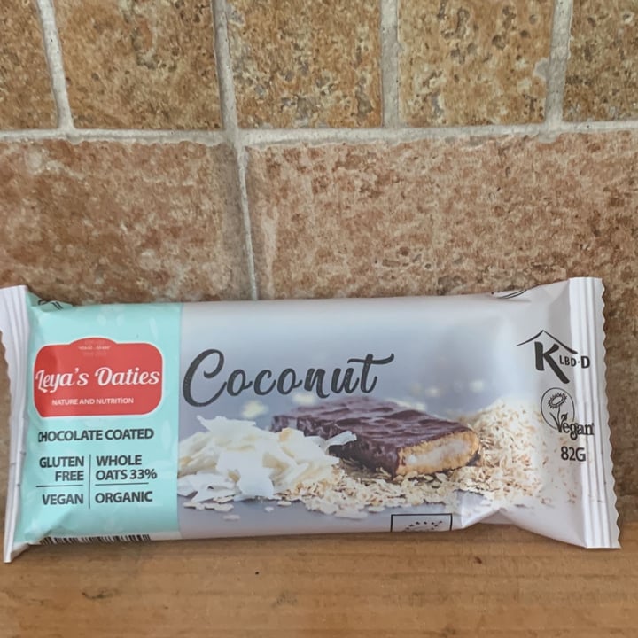 photo of Leya's oaties Coconut bar shared by @prilevy on  11 May 2022 - review