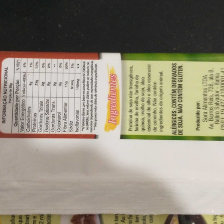 review photo of Sora Fatia Vegetal - Fatia com legumes shared by @ufosgames on 13 May 2022 - review