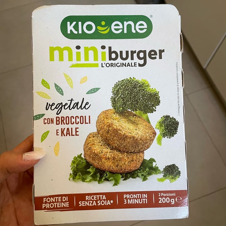 photo of Kioene Burger broccoli & Kale shared by @lucr3ziagalli on  10 Jul 2022 - review