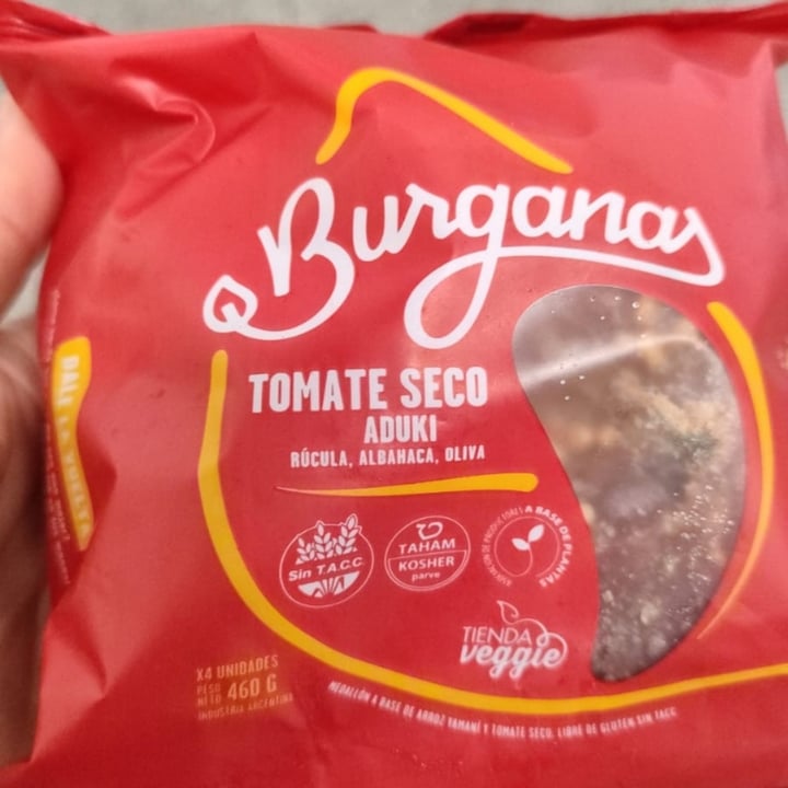 photo of Burganas Hamburguesa de tomate seco shared by @carinci on  26 Sep 2022 - review