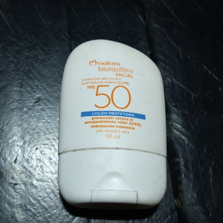 photo of Natura Fotoequilibrio Facial FPS 50 shared by @ericavegana on  11 Apr 2021 - review