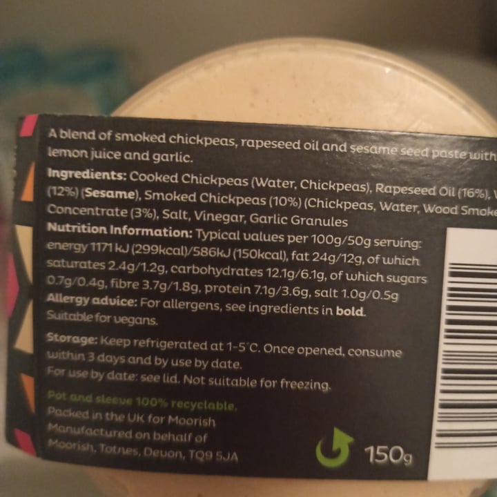 review photo of Moorish Smoked Humous shared by @wendyyoyo on 10 Nov 2021 - review