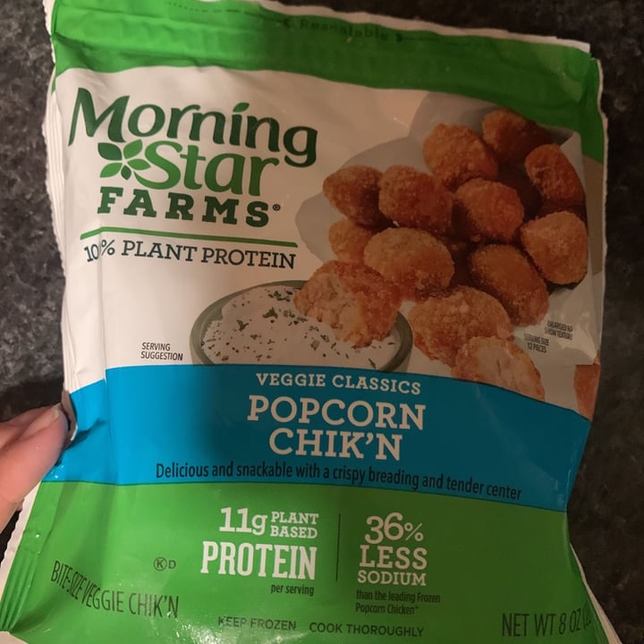 photo of MorningStar Farms Veggie Classics Popcorn Chik’n shared by @kahea on  12 May 2020 - review
