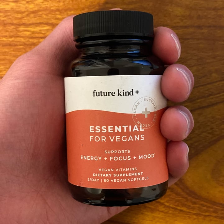 photo of Future Kind Vegan Multivitamin (B12 + Omega 3 + D3) shared by @jackz95 on  10 Dec 2021 - review