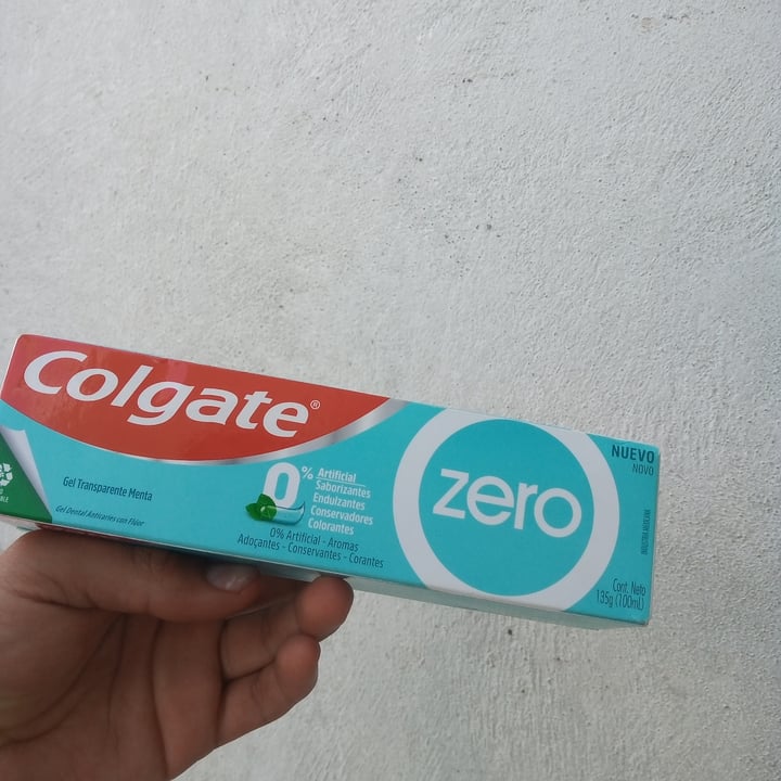 photo of Colgate Zero Gel Transparente Hierbabuena shared by @aldois on  11 May 2022 - review