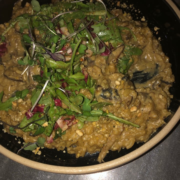 photo of Don Vegan Restaurant - 100% Vegan et Vegetarian - Wine Bar Cocktails Mushrooms risotto shared by @sueprozak on  31 Aug 2021 - review