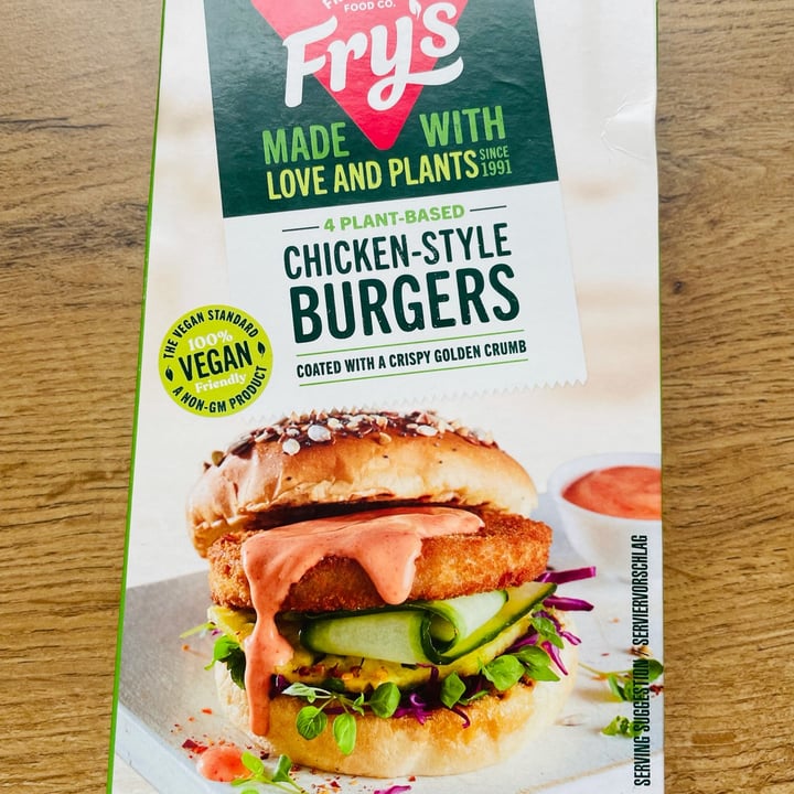 photo of Fry's Family Food Chicken-Style Burgers shared by @amberjo on  27 Sep 2021 - review