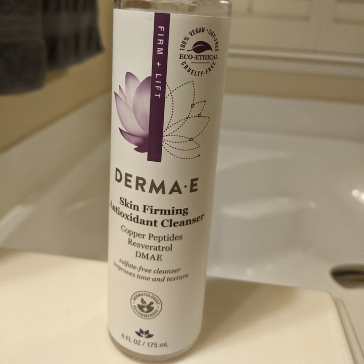 photo of Derma E skin firming antioxidant cleanser shared by @princessesmom on  24 May 2022 - review