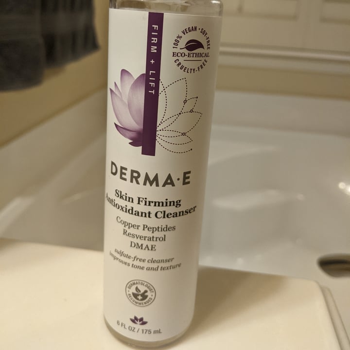review photo of Derma E skin firming antioxidant cleanser shared by @princessesmom on 24 May 2022 - review