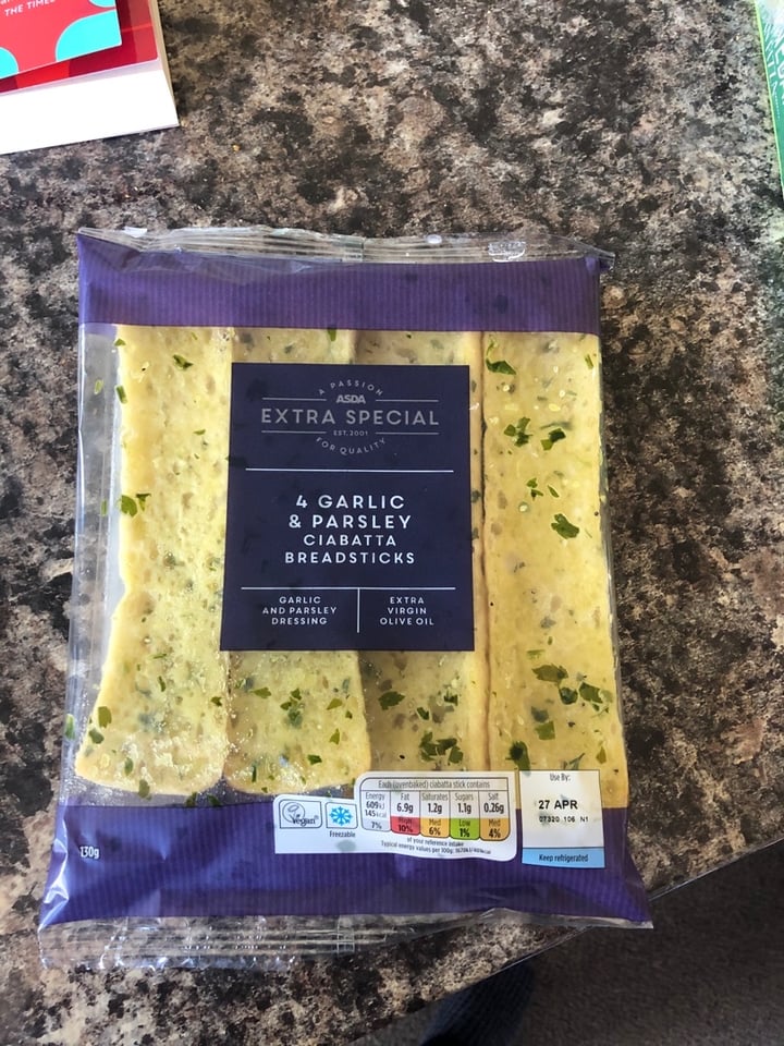 review photo of ASDA Garlic Bread shared by @markprovan on 21 Apr 2020 - review