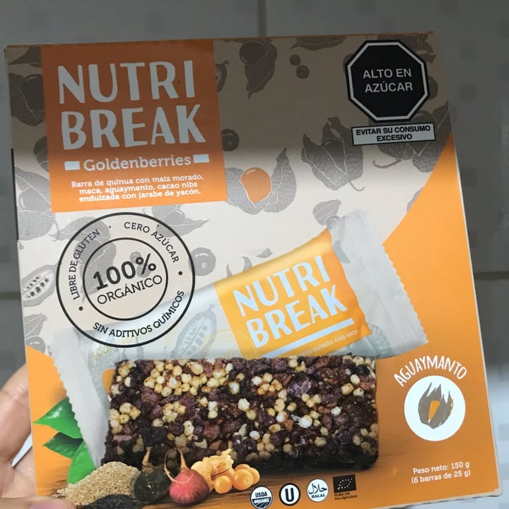 review photo of nutribreak Barras De Aguaymanto shared by @maggiejsuksjslsb on 21 Dec 2021 - review