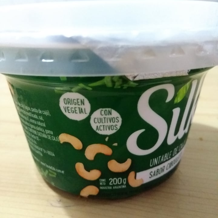 photo of Silk Untable De Cajú Sabor Ciboulette shared by @malenaruiz on  01 Jun 2021 - review