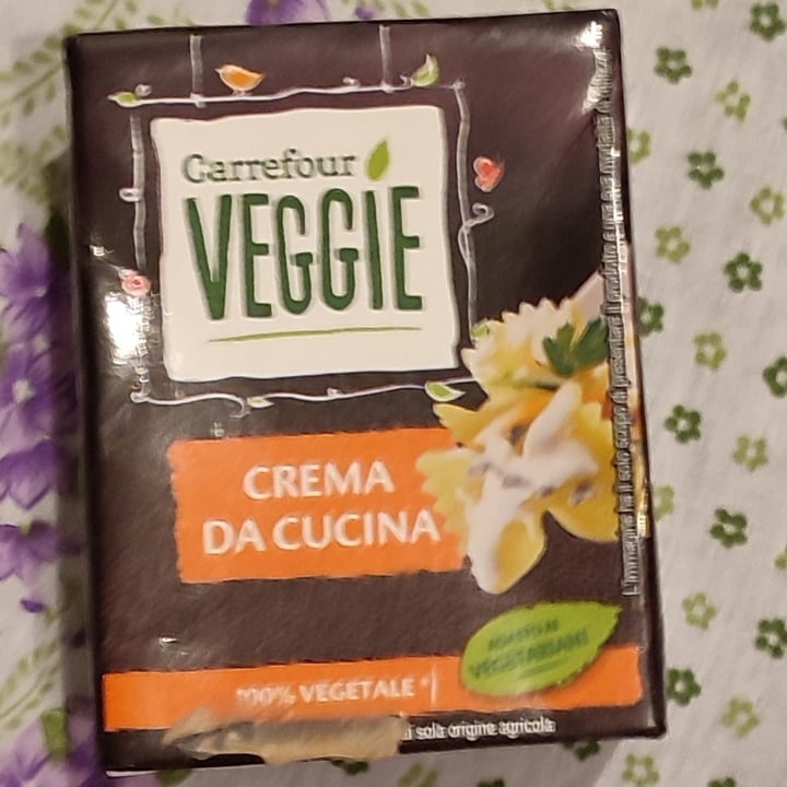 photo of Carrefour Veggie Panna Da Cucina shared by @gio29 on  19 Dec 2022 - review