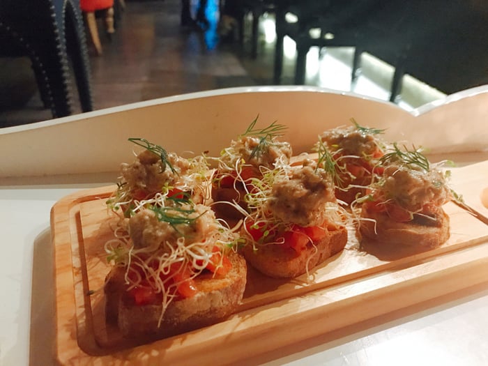 Exquisite Tuna Bruschetta