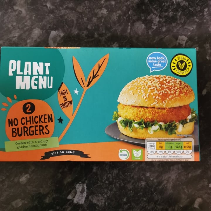 review photo of Plant Menu 2 No Chicken Burgers shared by @cianc on 14 Aug 2021 - review