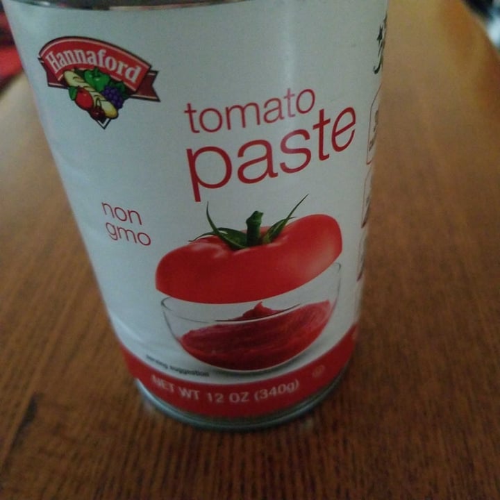 photo of Hannaford Tomato paste shared by @jpaulik on  31 Dec 2020 - review