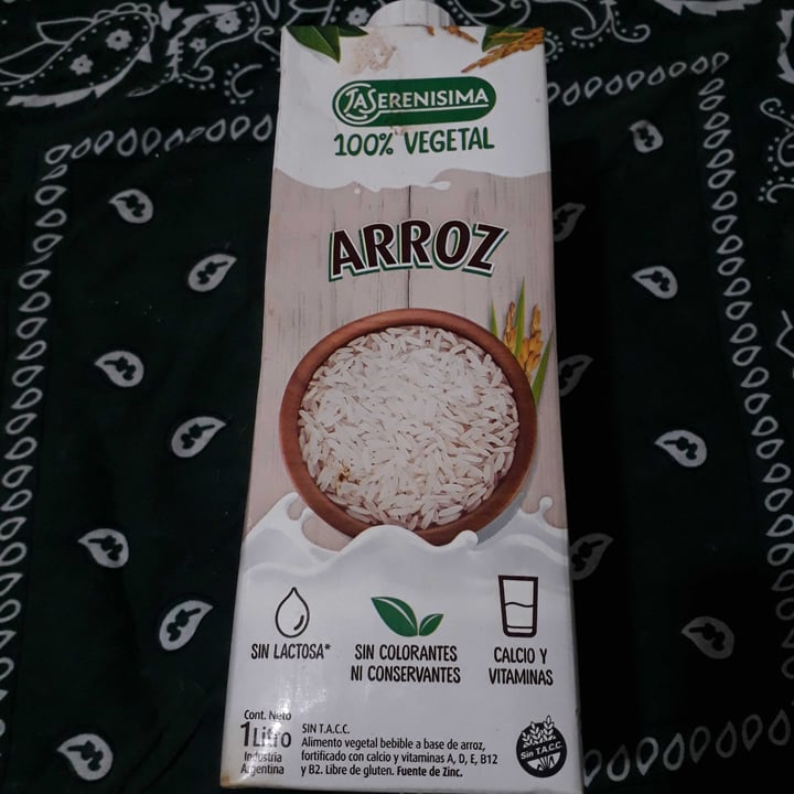 photo of La Serenísima Leche De Arroz shared by @bautistavegano on  18 Mar 2022 - review