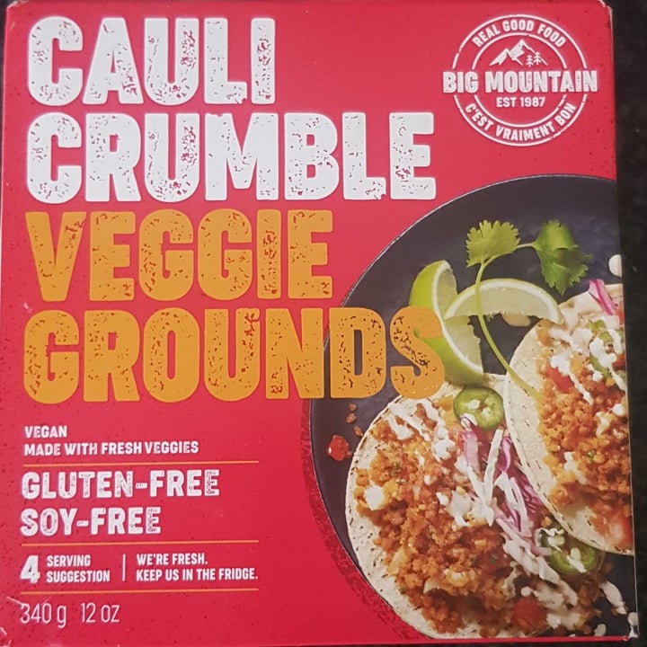 review photo of Big Mountain Foods Cauli Crumble Veggie Grounds shared by @shazbrca on 17 May 2022 - review