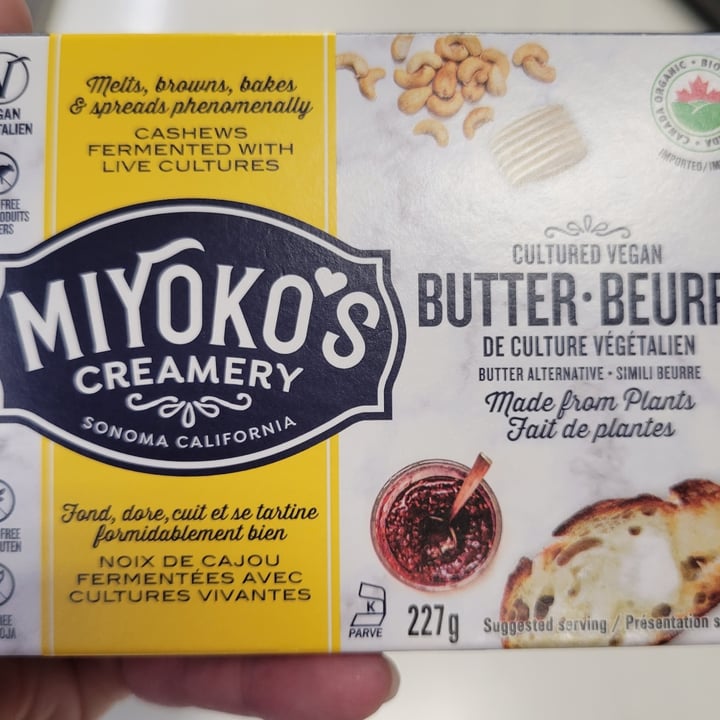 photo of Miyoko's Creamery Butter shared by @vickienoble on  22 May 2022 - review