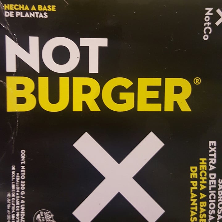 photo of NotCo Not Burger shared by @cef on  24 Aug 2020 - review