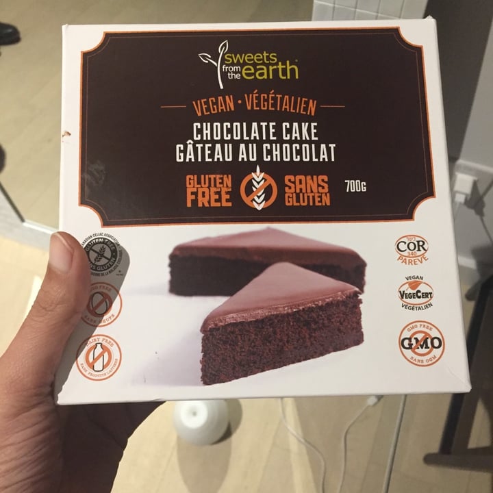 photo of Sweets from the Earth Chocolate Cake shared by @expressyourvegan on  28 Feb 2021 - review