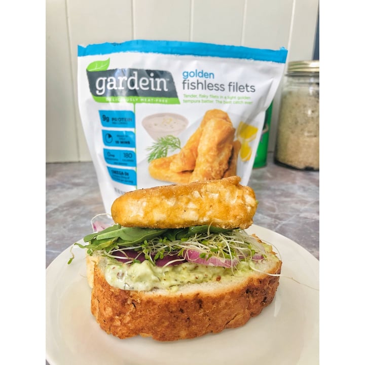 photo of Gardein Golden Plant Based F'sh Filets  shared by @rupertpiers on  17 Mar 2021 - review