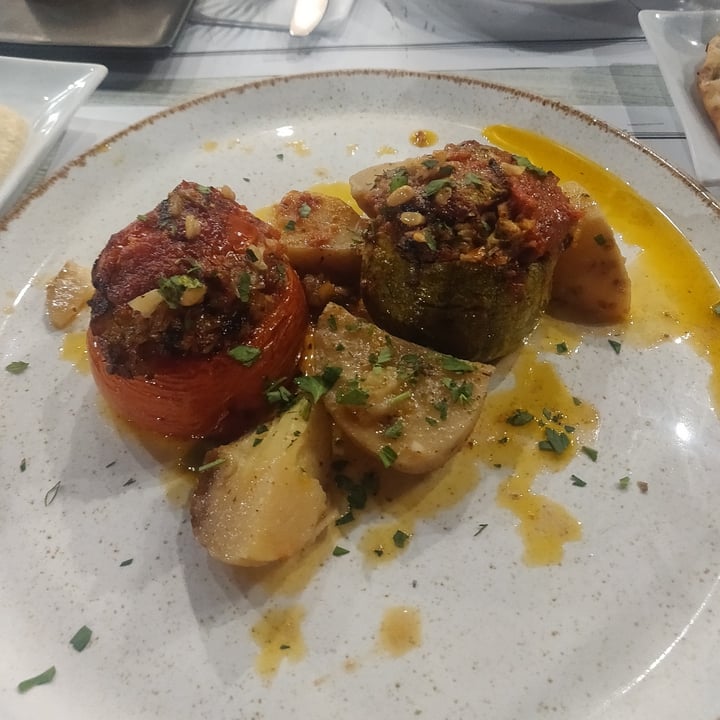 photo of Alex's Restaurant Lindos Stuffed Vegetables shared by @sopheen on  07 Oct 2021 - review