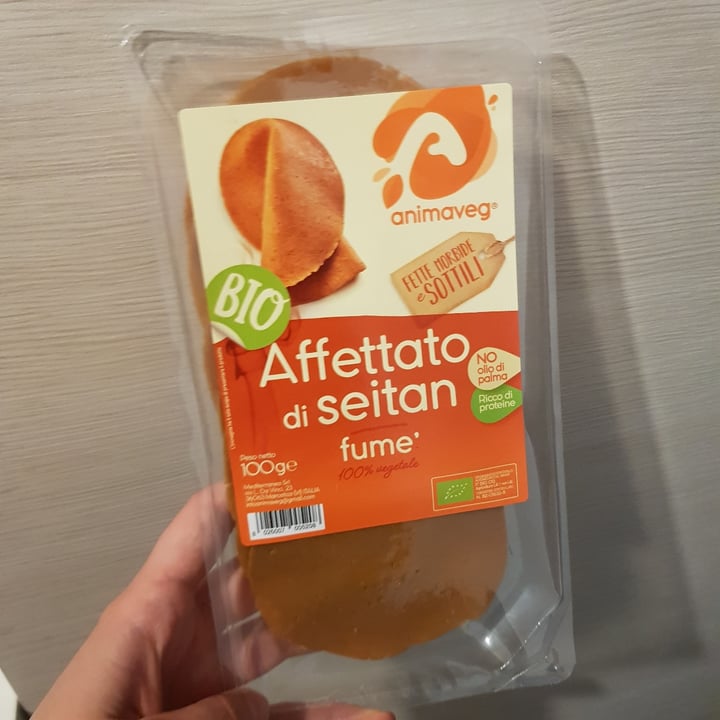 photo of Animaveg Affettato Di Seitan Fumè shared by @fedevi on  14 Apr 2022 - review