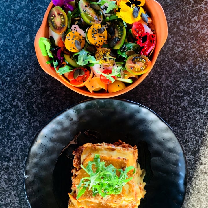 review photo of Asher's Corner Cafe @ Ashers Farm Sanctuary Lasange shared by @gjrichter1 on 28 Dec 2020 - review