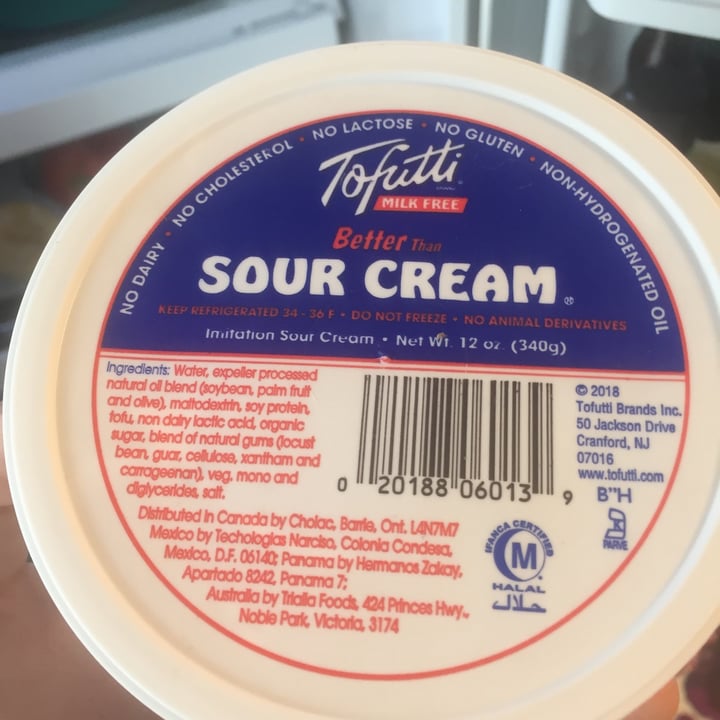 review photo of Tofutti Better than Sour Cream shared by @blazelski on 25 Dec 2021 - review
