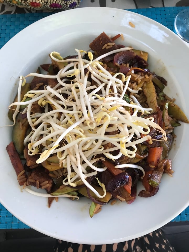 review photo of Rocco Wok de vegetales y milanesa de soja shared by @jhogalindo on 27 Feb 2020 - review