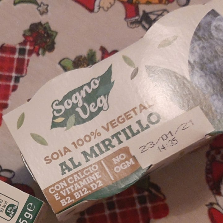 photo of Sogno veg Yogurt Al Mirtillo shared by @sofcrec01 on  04 Aug 2021 - review