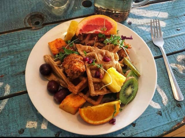 Photo of the dish “Waffle & Fried "Chicken"”