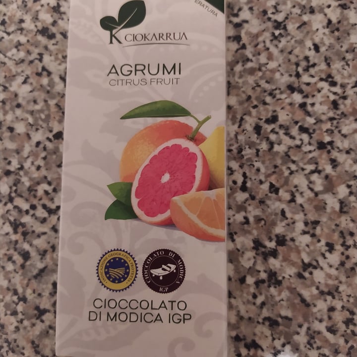 photo of Ciokarrua Cioccolato Di Modica Agli Agrumi shared by @1973mila on  08 Apr 2022 - review