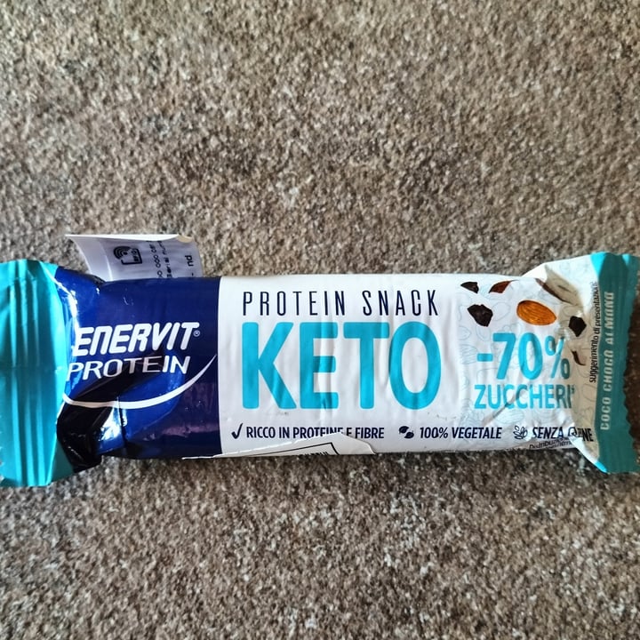 photo of Enervit Proteine Snack Keto Cocco shared by @saraserpe on  27 Jun 2022 - review