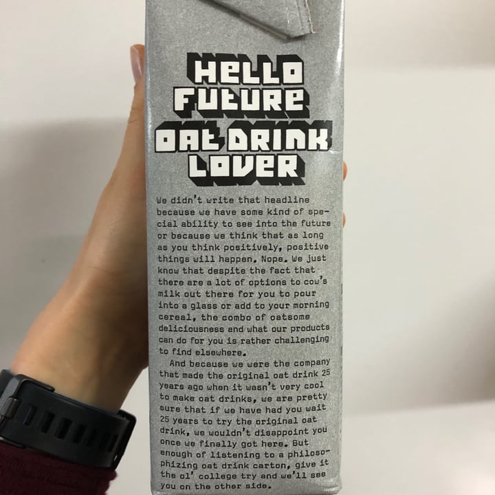 photo of Oatly Oat Drink Barista Edition  shared by @pbsofia on  21 Feb 2021 - review