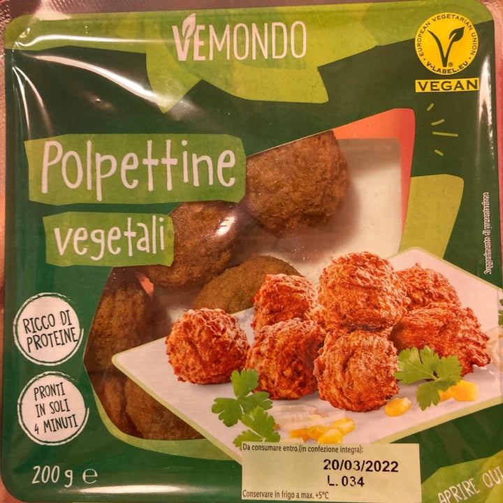 review photo of Vemondo Polpettine Vegetali shared by @silart10 on 22 Feb 2022 - review