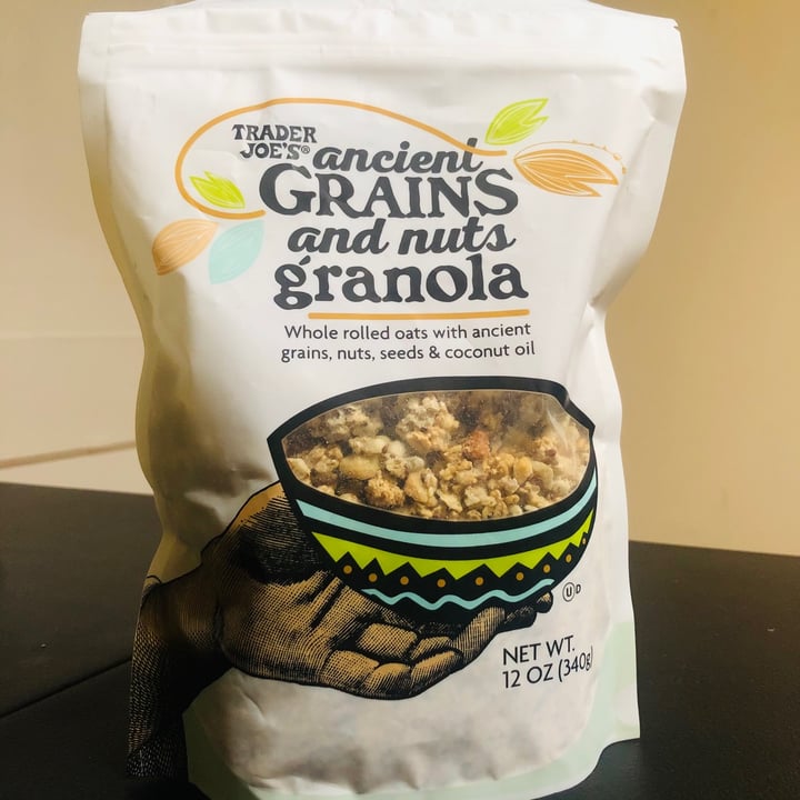 photo of Trader Joe's Ancient Grains and Nuts Granola shared by @veganessa- on  14 Mar 2021 - review