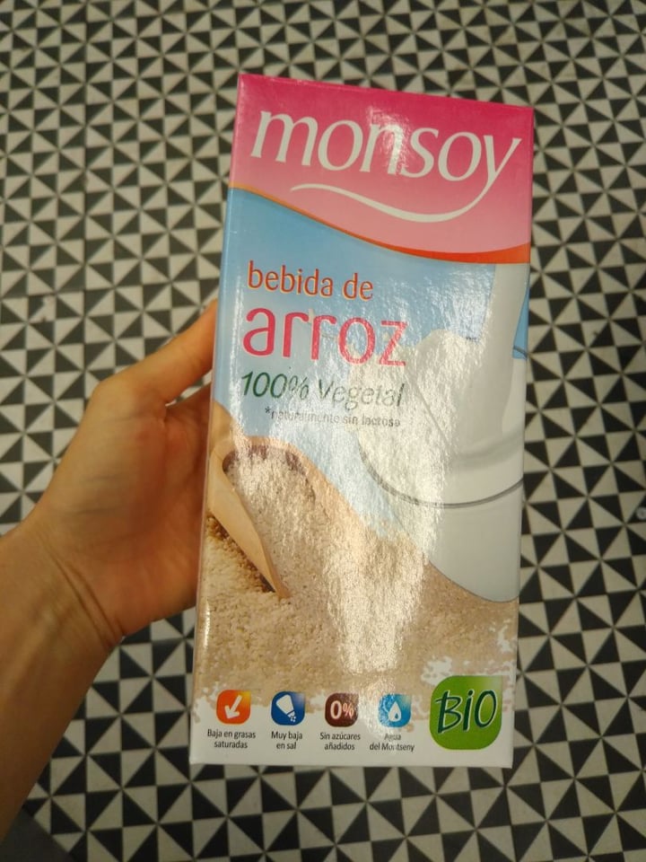 photo of Monsoy Bebida de Arroz shared by @nuriaolme on  11 Aug 2019 - review