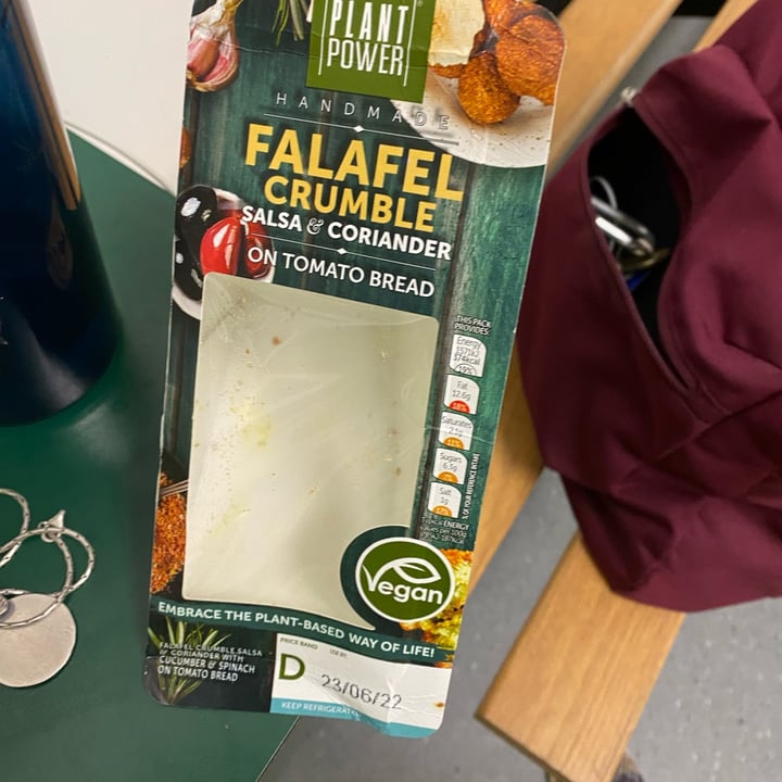 photo of Plant Power Falafel Crumble shared by @veggiejessie on  26 Jun 2022 - review