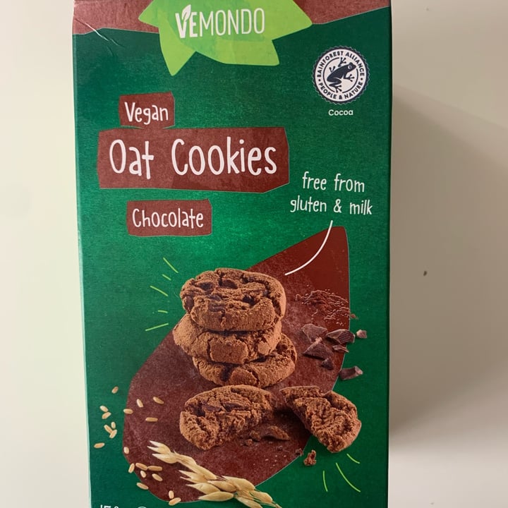 photo of Vemondo oat cookies - chocolate shared by @caterinamf on  24 Sep 2022 - review