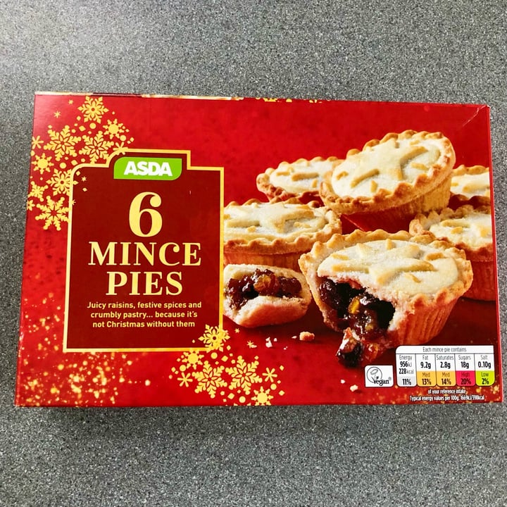 photo of ASDA 6 Mince Pies shared by @blue-jay on  21 Dec 2021 - review