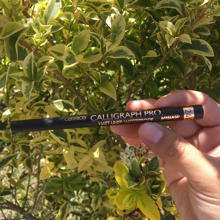 photo of Catrice Cosmetics Calligraph pro Matt liner shared by @tabita0311 on  05 Jan 2021 - review