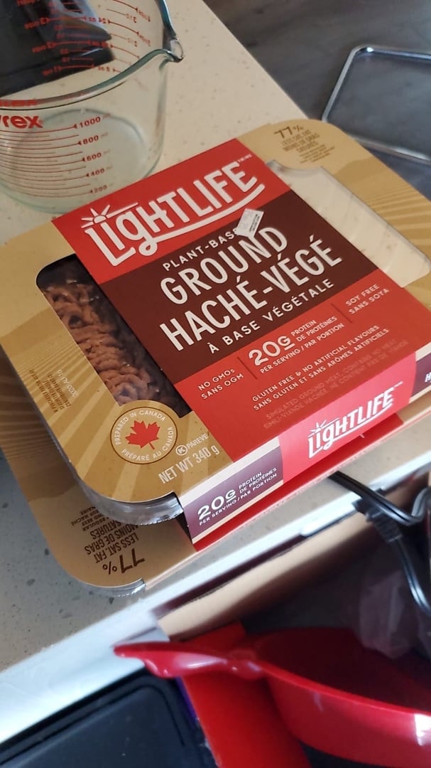 photo of Lightlife Plant Based Ground Meat shared by @paogav on  26 Apr 2020 - review