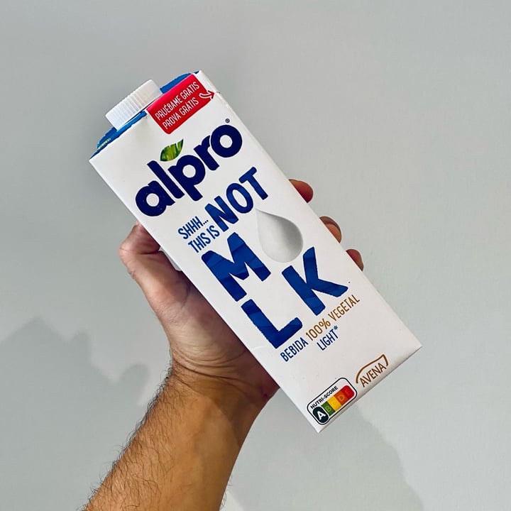 photo of Alpro this is not milk light shared by @mikelpro on  12 Nov 2022 - review