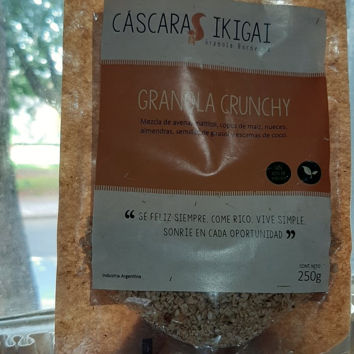 review photo of cascaras ikigai Granola Crunchy shared by @facupalomino on 12 May 2022 - review