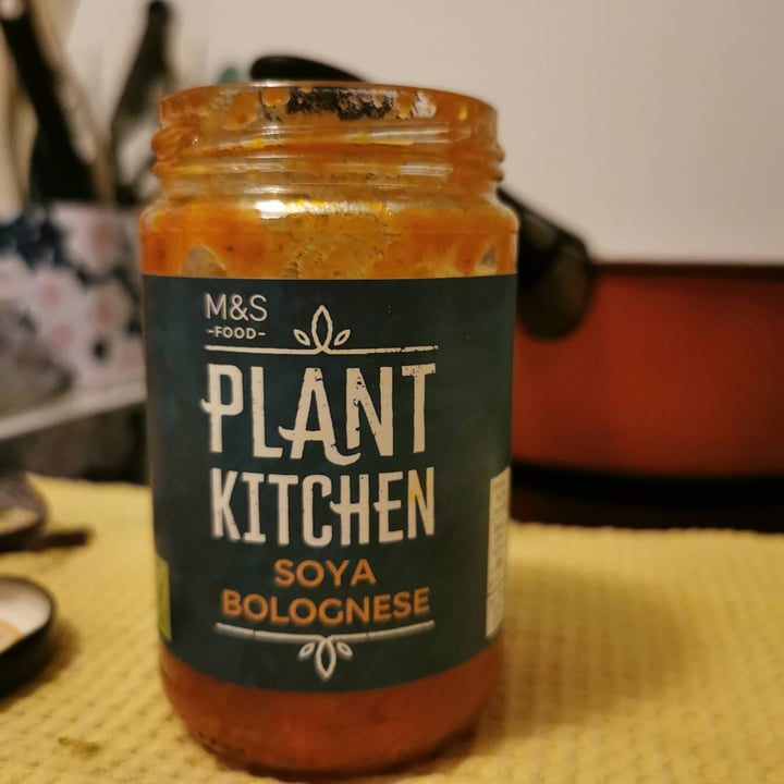 photo of Plant Kitchen (M&S) Soya Bolognese shared by @confiotte on  19 Oct 2020 - review