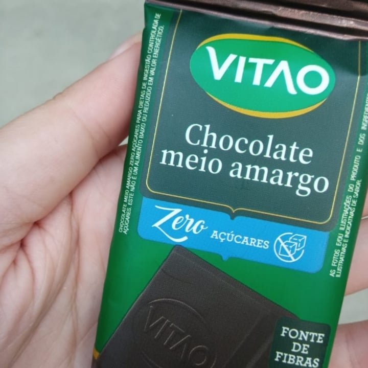 photo of VITAO Chocolate meio amargo shared by @cam1la on  04 May 2022 - review