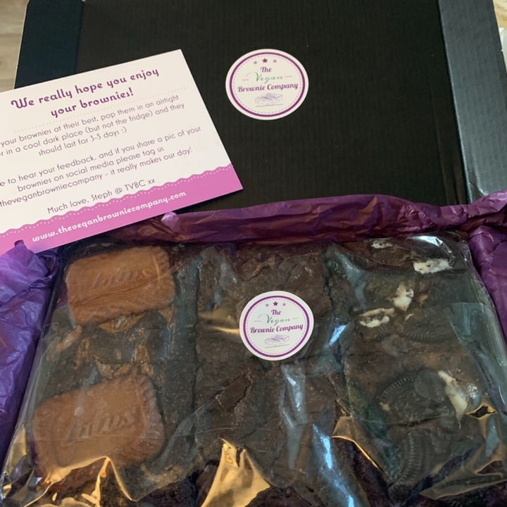 photo of Vegan Brownie Company Brownie Selection Box shared by @beckyallott on  13 Jan 2022 - review