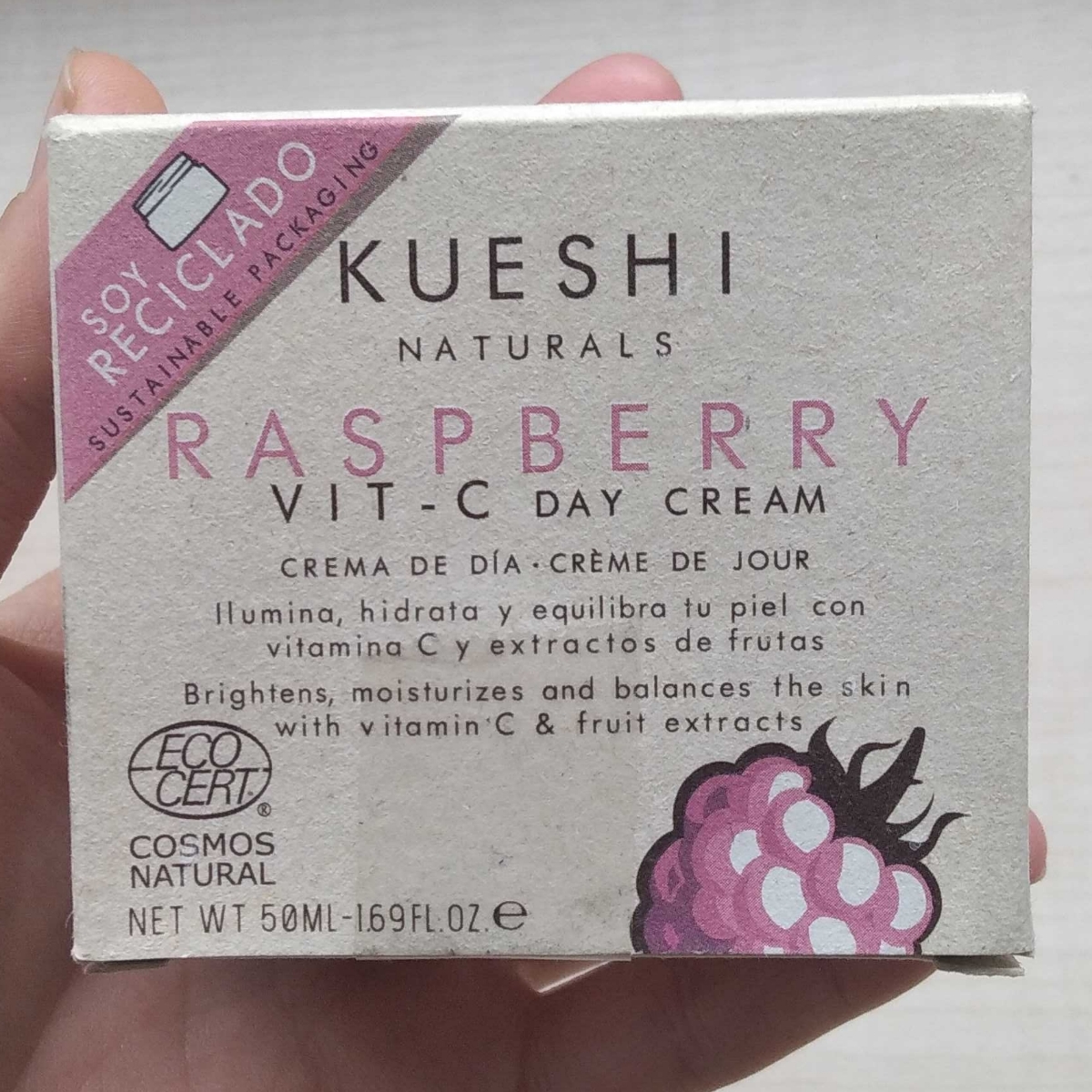 Kueshi Raspberry Vit C Day cream Reviews abillion